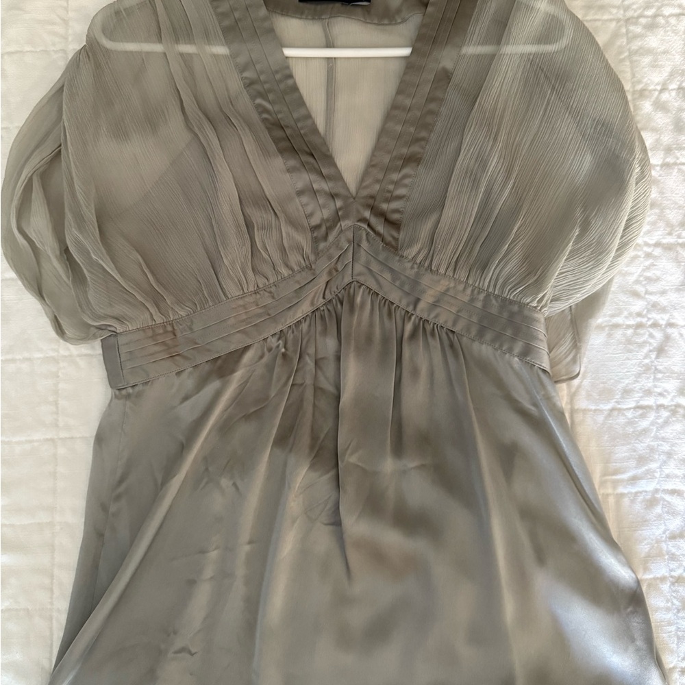 The Limited Silver Women's Blouse